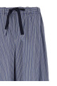 Striped pants Blue