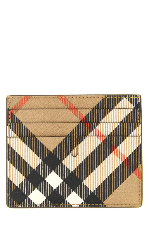'Sandon' card holder Beige