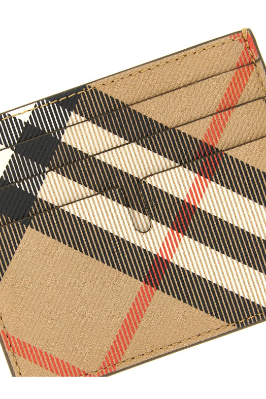 'Sandon' card holder Beige