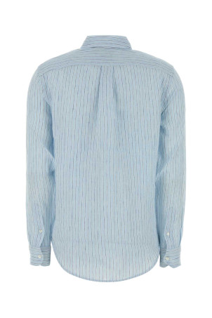 Embroidered linen shirt Blue POLO RALPH LAUREN (211A96158)