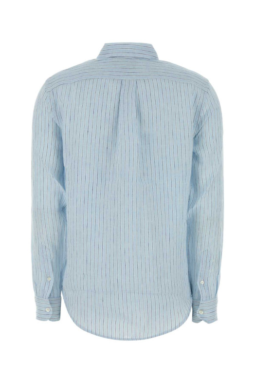 Embroidered linen shirt Blue POLO RALPH LAUREN (211A96158)