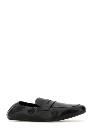 Black leather loafers Black PRADA (2DG158FG0127V6)