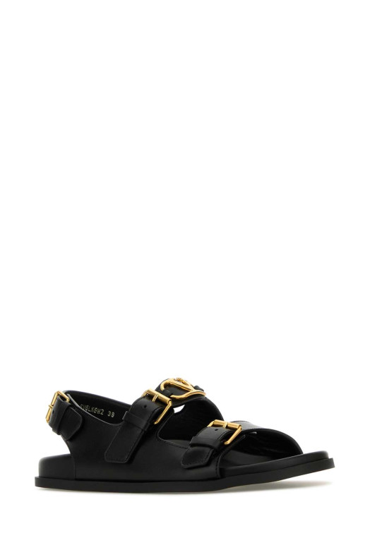 Black leather sandals Black VALENTINO GARAVANI (6W2S0LK6BEK)