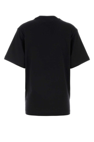 Black cotton blend t-shirt GUCCI (865015XJHUF)
