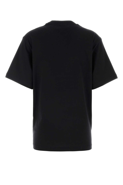 Black cotton blend t-shirt GUCCI (865015XJHUF)