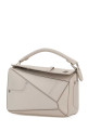 Light grey leather small Puzzle Panta handbag LOEWE (A510S21XDC)
