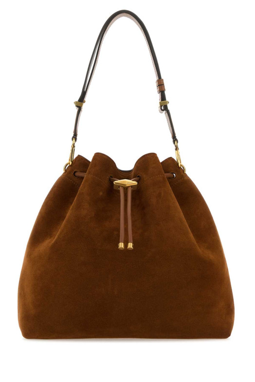 Caramel suede Bon Bon bucket bag JIMMY CHOO (BONBONBCKTEWSUE)