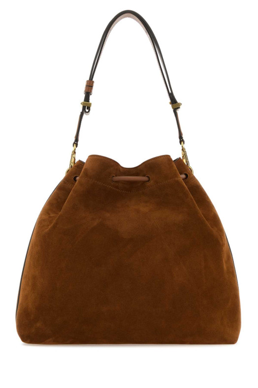 Caramel suede Bon Bon bucket bag JIMMY CHOO (BONBONBCKTEWSUE)