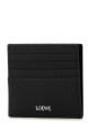 Black leather card holder Black LOEWE (C779W72X01)