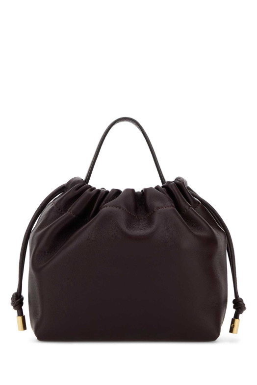 Aubergine leather mini ChloÃ© Icons handbag CHLOE (CH26SP126R12)