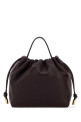 Aubergine leather mini ChloÃ© Icons handbag CHLOE (CH26SP126R12)