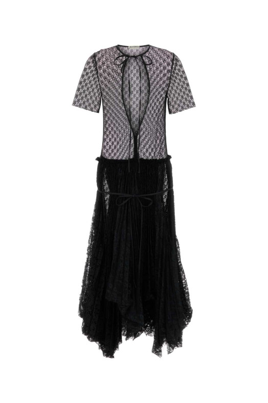 Black lace long dress Black JW ANDERSON (DR0518PG1912)