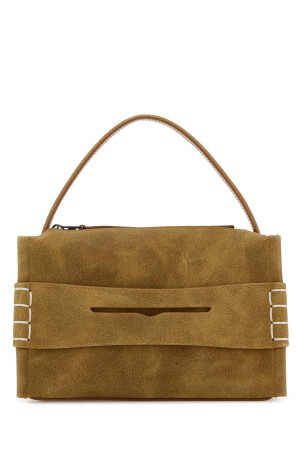 Beige suede small Loafers handbag White JW ANDERSON (HB0762LA0319)