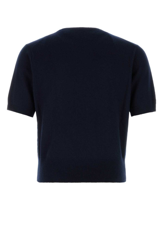 Midnight blue wool blend sweater JIL SANDER (J21GC0202J14840)