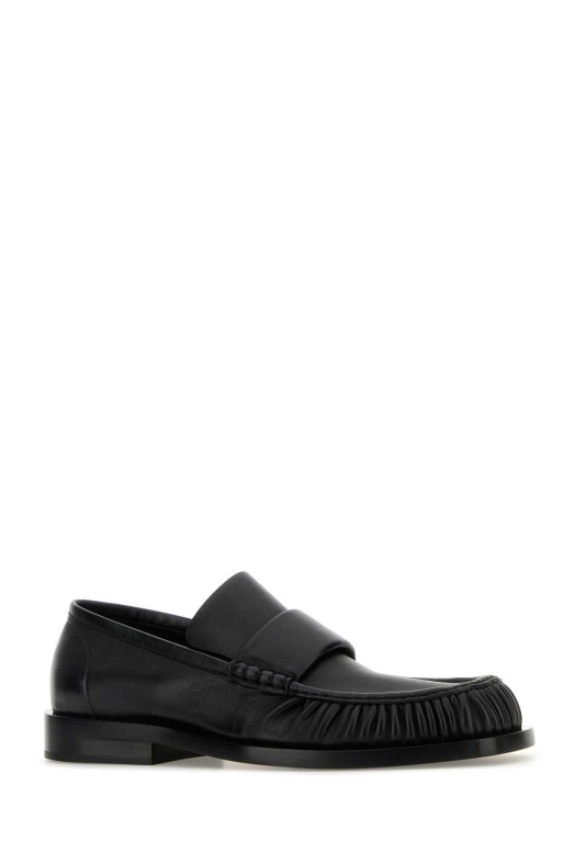 Black leather loafers JIL SANDER (J32WR0017P4835)
