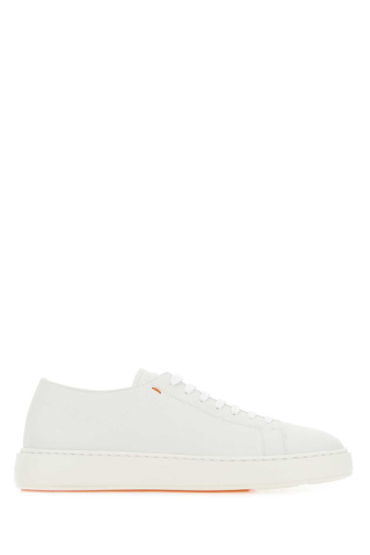 White leather sneakers SANTONI (MBCD21430BARCMMD)