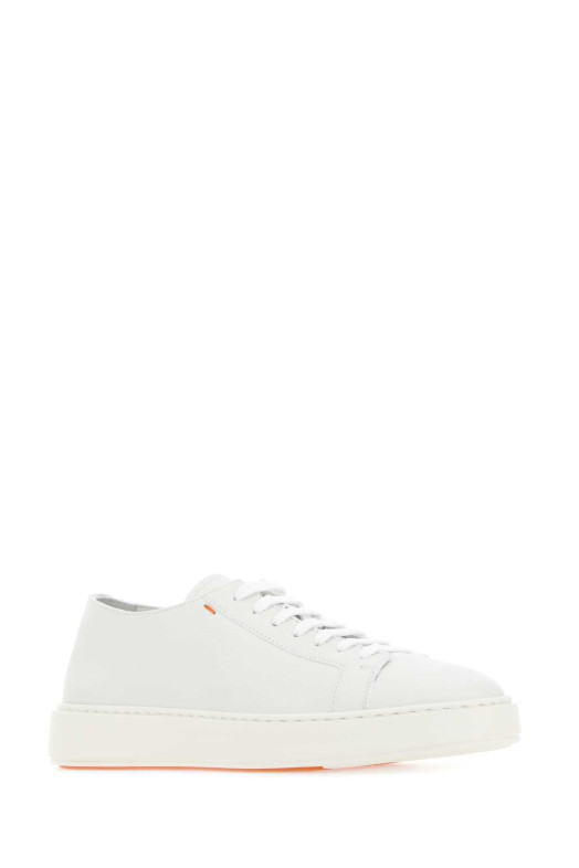 White leather sneakers SANTONI (MBCD21430BARCMMD)