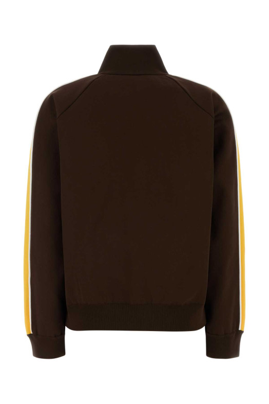 Chocolate tech fabric sweatshirt MIU MIU (MMR463SOOO148O)