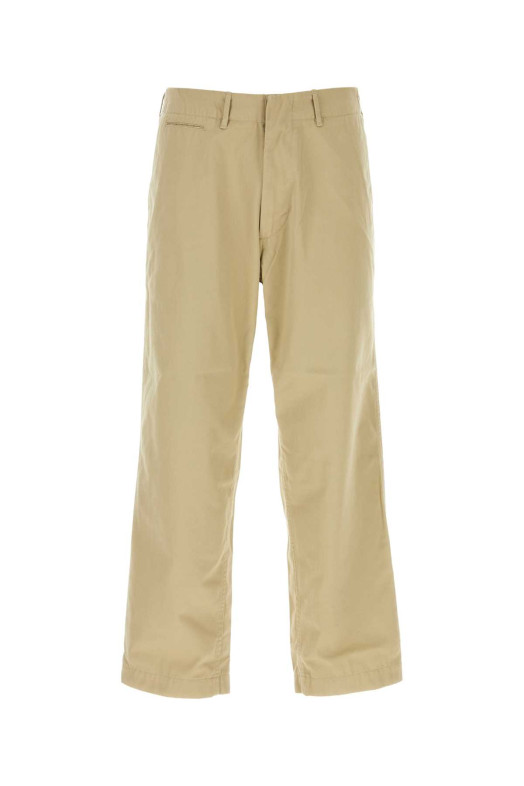Beige cotton blend pant NANAMICA (SUCS401E)