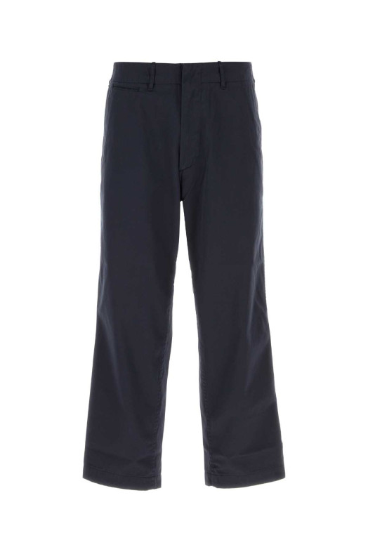 Navy blue cotton blend pant Black NANAMICA (SUCS401E)