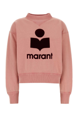 Pink cotton blend Moby sweatshirt ISABEL MARANT ETOILE (SW0003FAD1M04E)