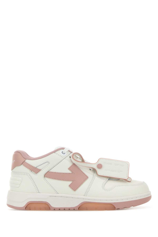 White leather Out Of Office sneakers OFF WHITE (W259C9L018)
