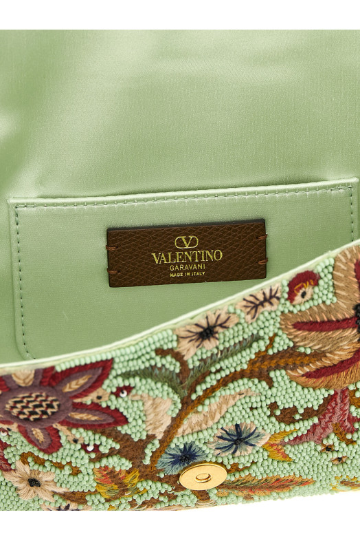 Valentino Garavani 'DeVain' small shoulder bag Green