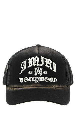 'Amiri Hollywood Trucker' cap Black