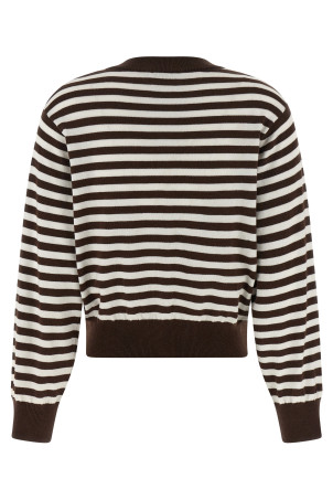 'Be Motivated' cardigan Brown