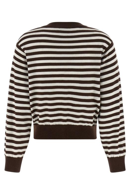 'Be Motivated' cardigan Brown