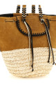 Cuba Lab x San Pa 'Bolero' shopping bag Beige