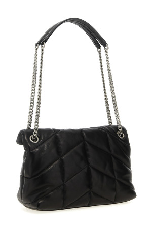 'Puffer lou lou' shoulder bag Black