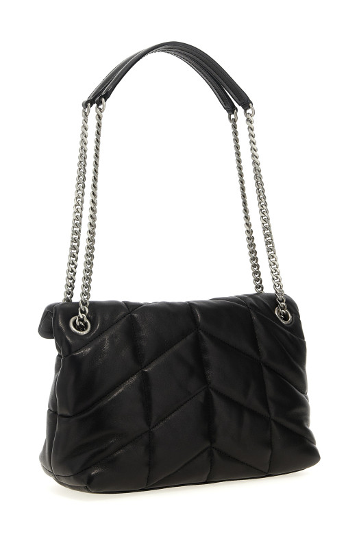 'Puffer lou lou' shoulder bag Black