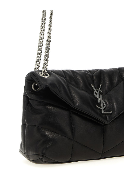 'Puffer lou lou' shoulder bag Black