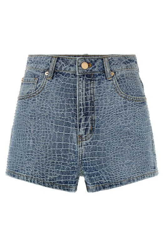 'Rhinestone' shorts BLUE
