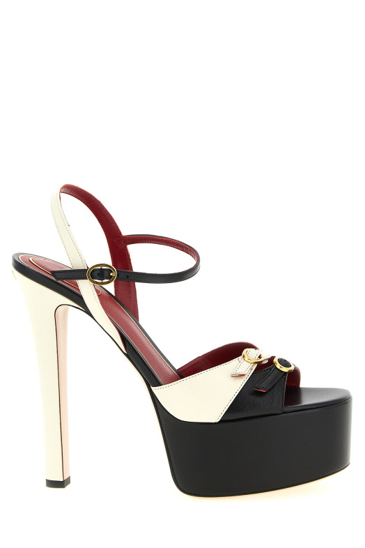 Valentino Garavani 'Crasher' sandals Black-grey
