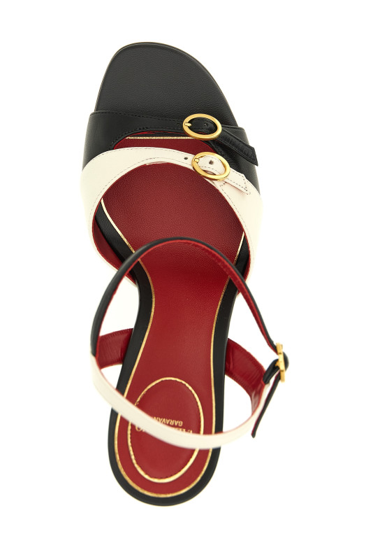 Valentino Garavani 'Crasher' sandals Black-grey