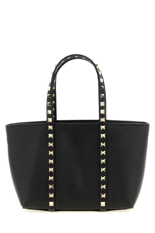 Valentino Garavani 'Rockstud' mini shopping bag Black