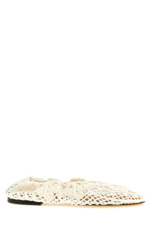 'Iris' ballet flats White