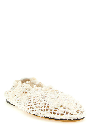 'Iris' ballet flats White