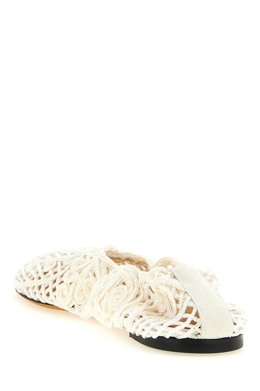 'Iris' ballet flats White