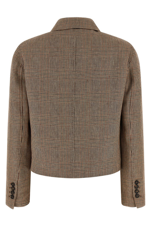 Prince of Wales jacket Brown