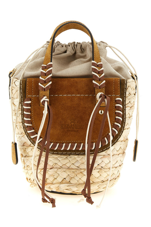 Cuba Lab x SanPa 'Habanera Cuoieria' handbag Beige