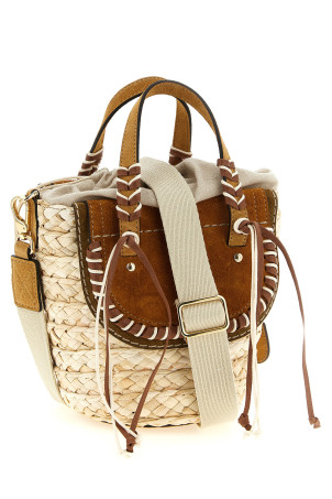 Cuba Lab x SanPa 'Habanera Cuoieria' handbag Beige