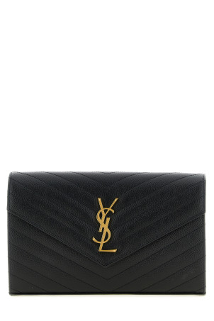 'Monogram' crossbody bag Black