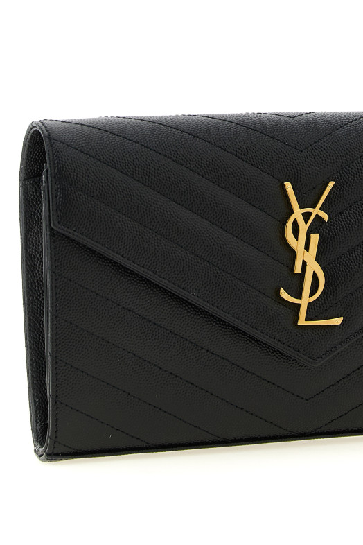 'Monogram' crossbody bag Black