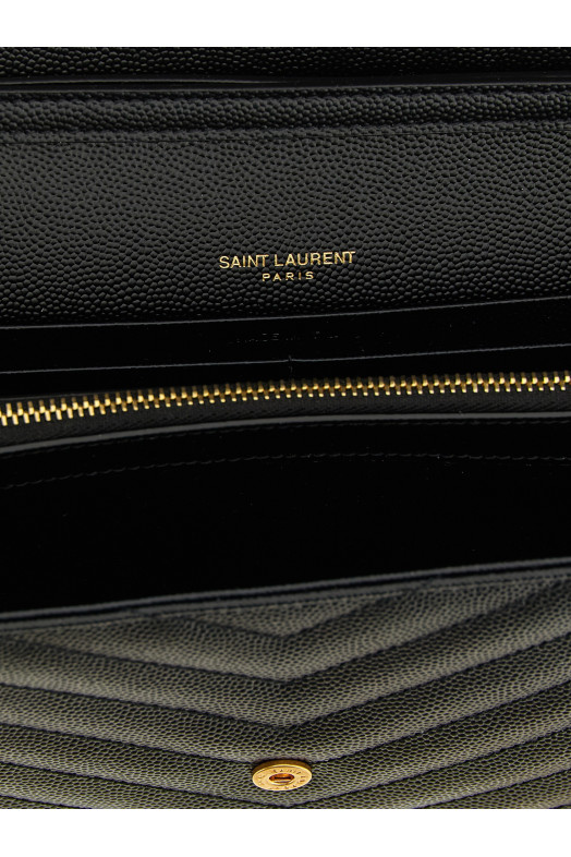 'Monogram' crossbody bag Black