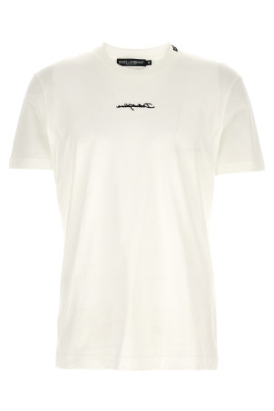 Logo patch t-shirt White