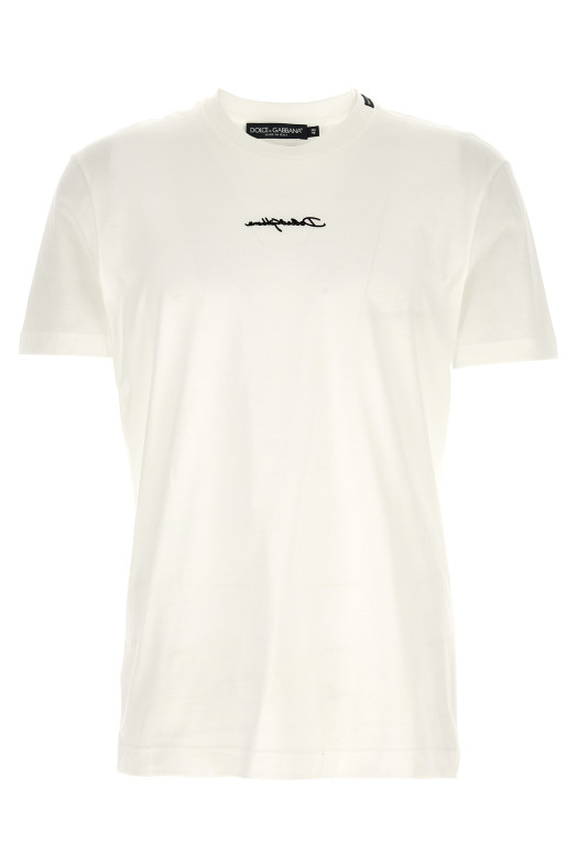 Logo patch t-shirt White