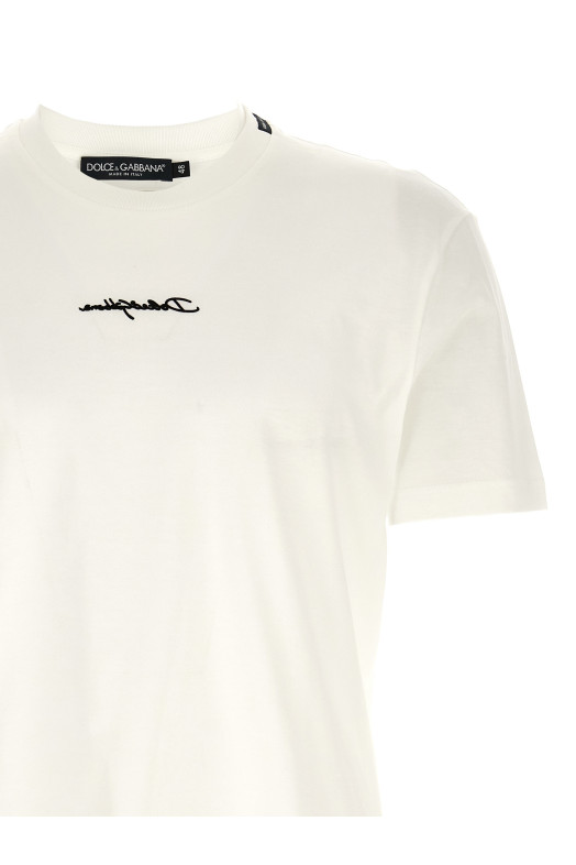 Logo patch t-shirt White